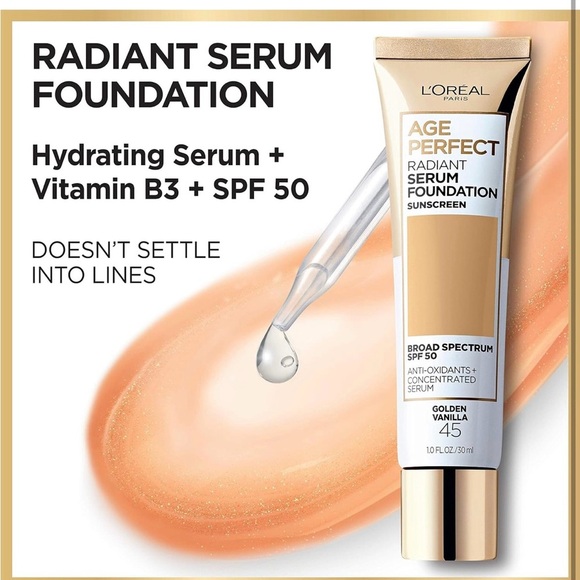 L'Oreal Age Perfect Radiant Serum foundation(Some Is Expired)Choose Your Shade. - Picture 3 of 8